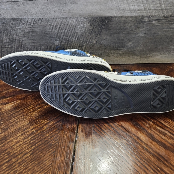 Converse All Star x The Simpsons Homer Simpson High Tops Size 12 Men / 14 Women - Picture 8 of 10